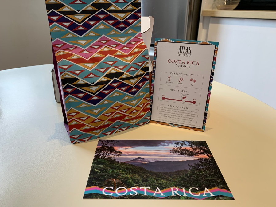 Atlas Coffee Club: Costa Rica Review